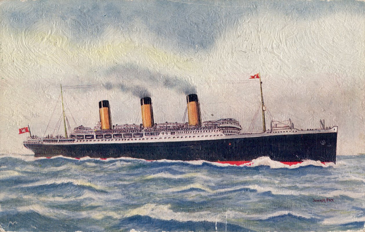 RMS Majestic, White Star Line by Unbekannt