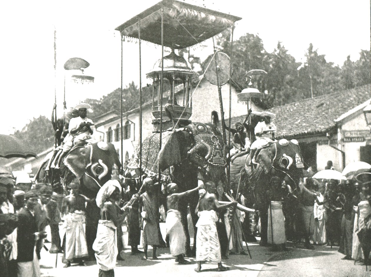 Religious Procession, Colombo, Ceylon by Unbekannt