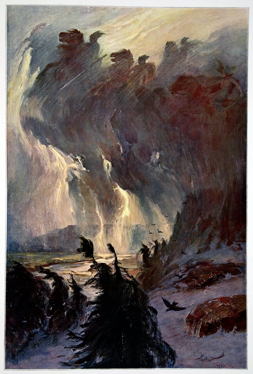 Ride of the Valkyries, 1906 by Unbekannt