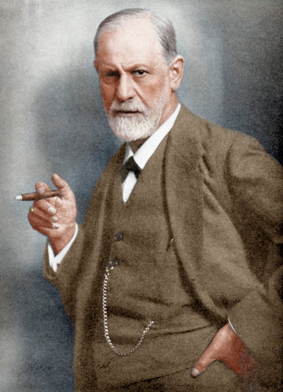 Sigmund Freud, Austrian neurologist by Unbekannt