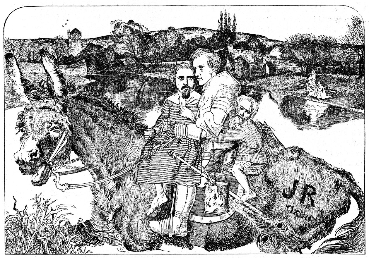 Skit on Sir Isumbras and the P.R.B., 1923 by Unbekannt