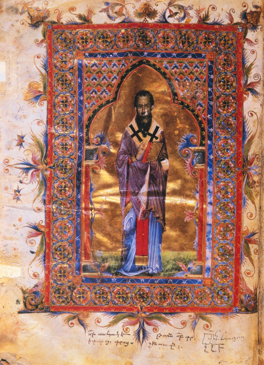 St Basil the Great by Unbekannt