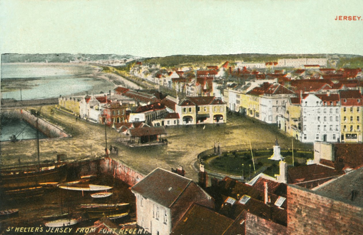 St. Heliers Jersey from Fort Regent by Unbekannt