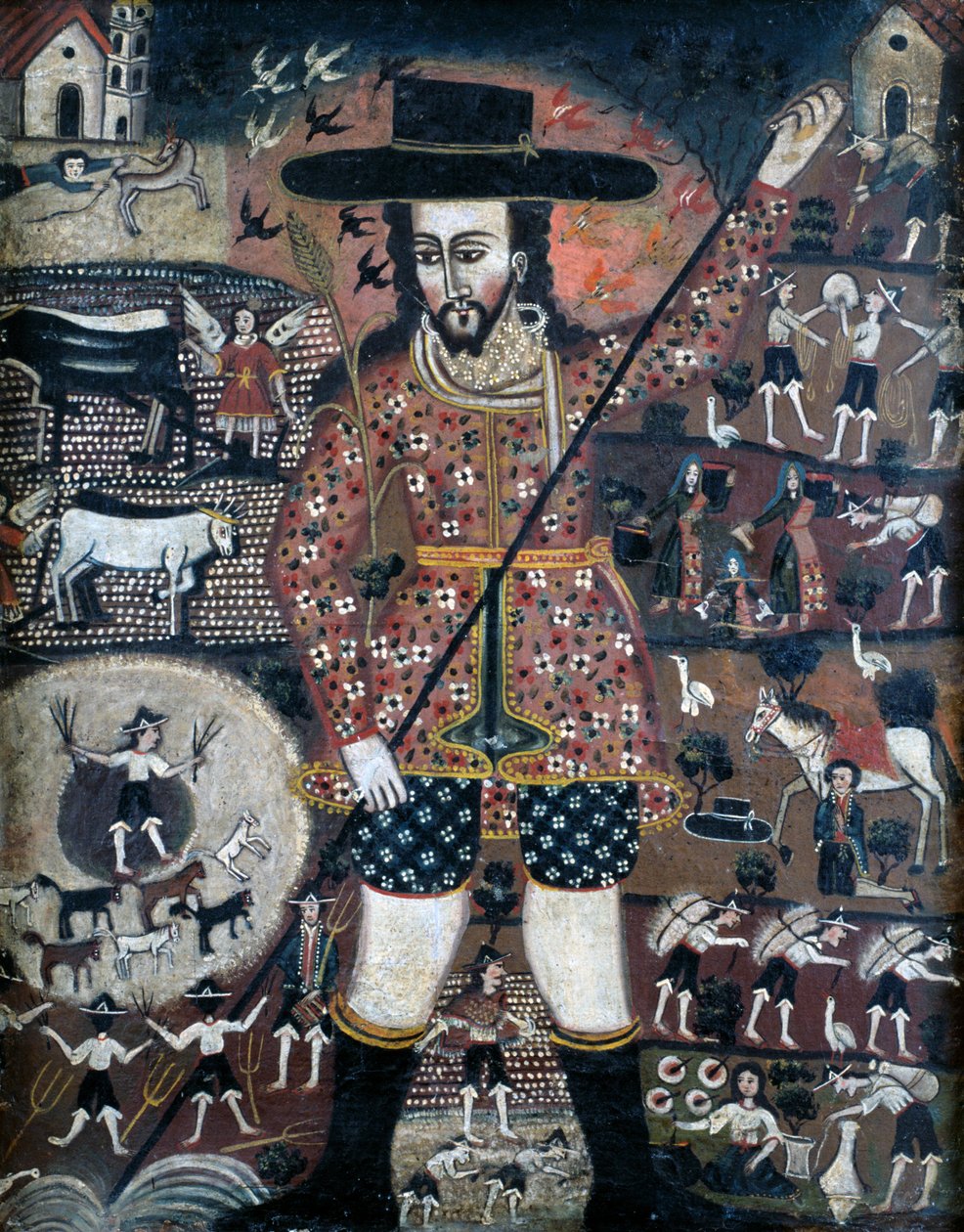 St Isidore the Labourer by Unbekannt