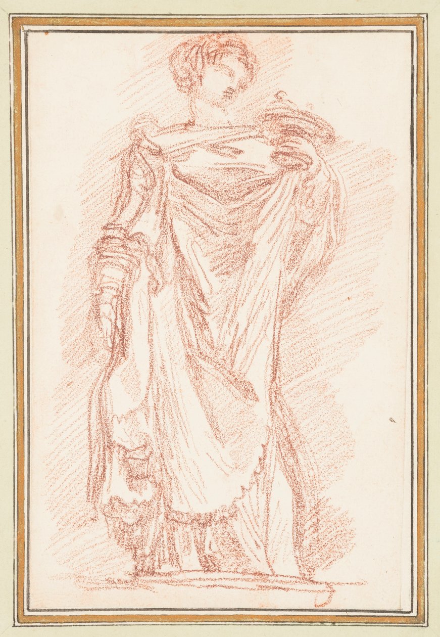 Standing Male Figure in Chiton by Unbekannt