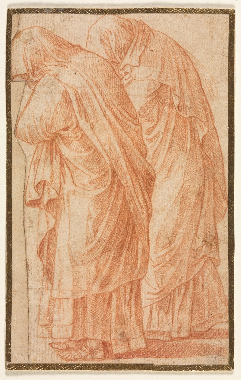 Study of Monks by Unbekannt