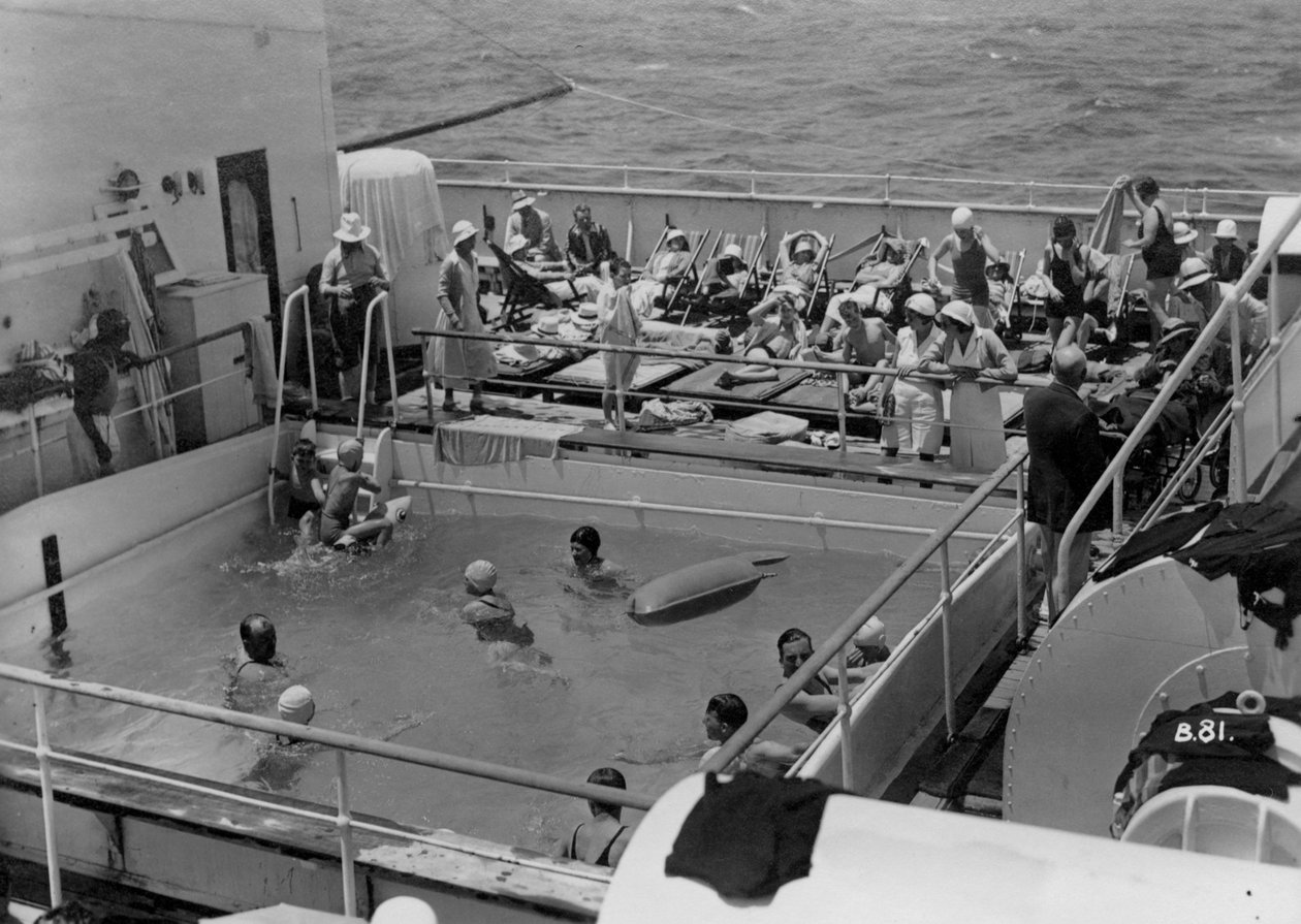 Swimming Pool on Board the RML Atlantis by Unbekannt