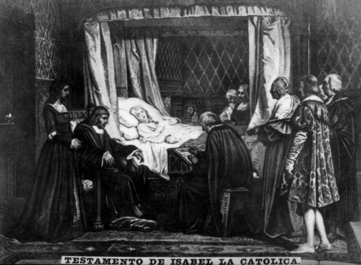 Testament of Isabel the Catholic by Unbekannt