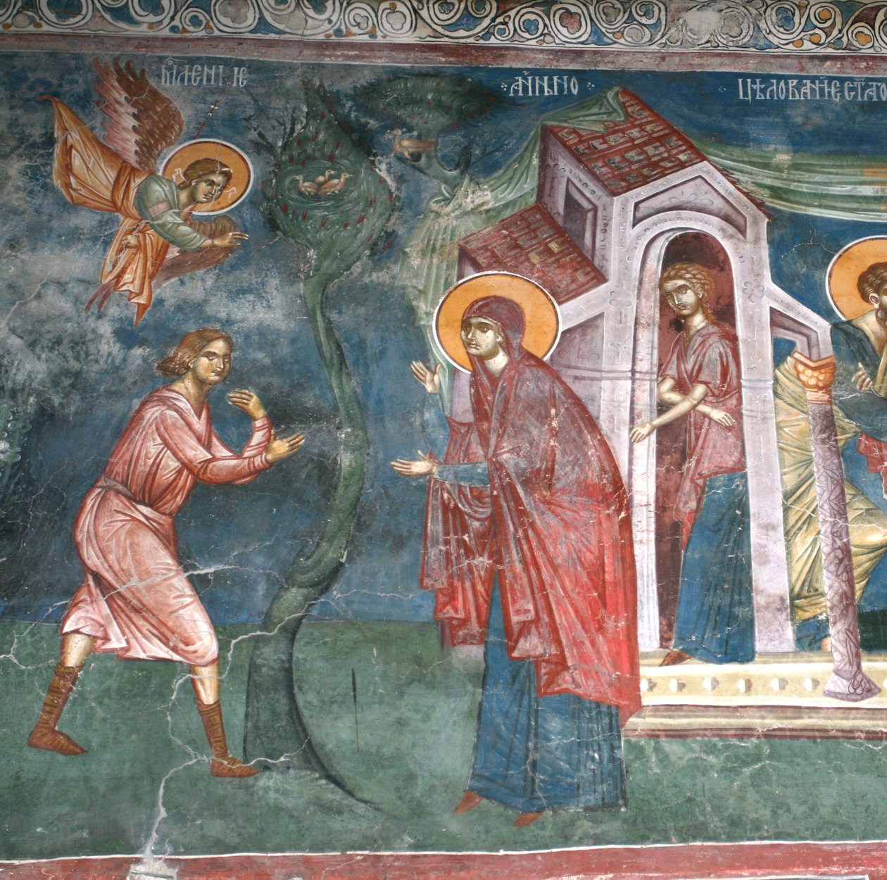 The Annunciation to Saint Anne by Unbekannt