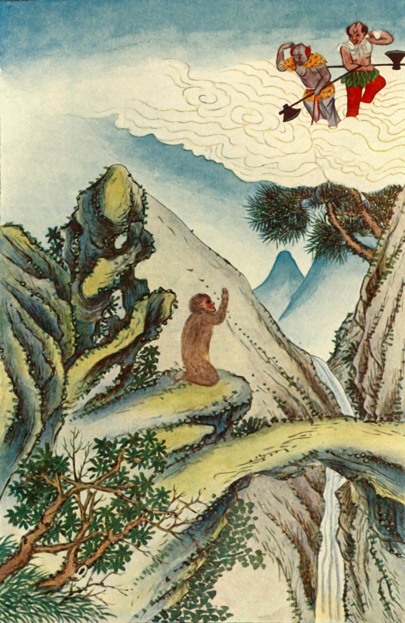 The Birth of the Monkey by Unbekannt
