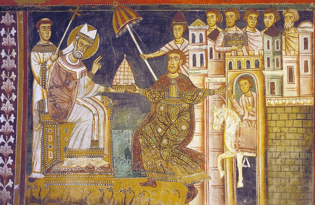 The Donation of Constantine by Unbekannt