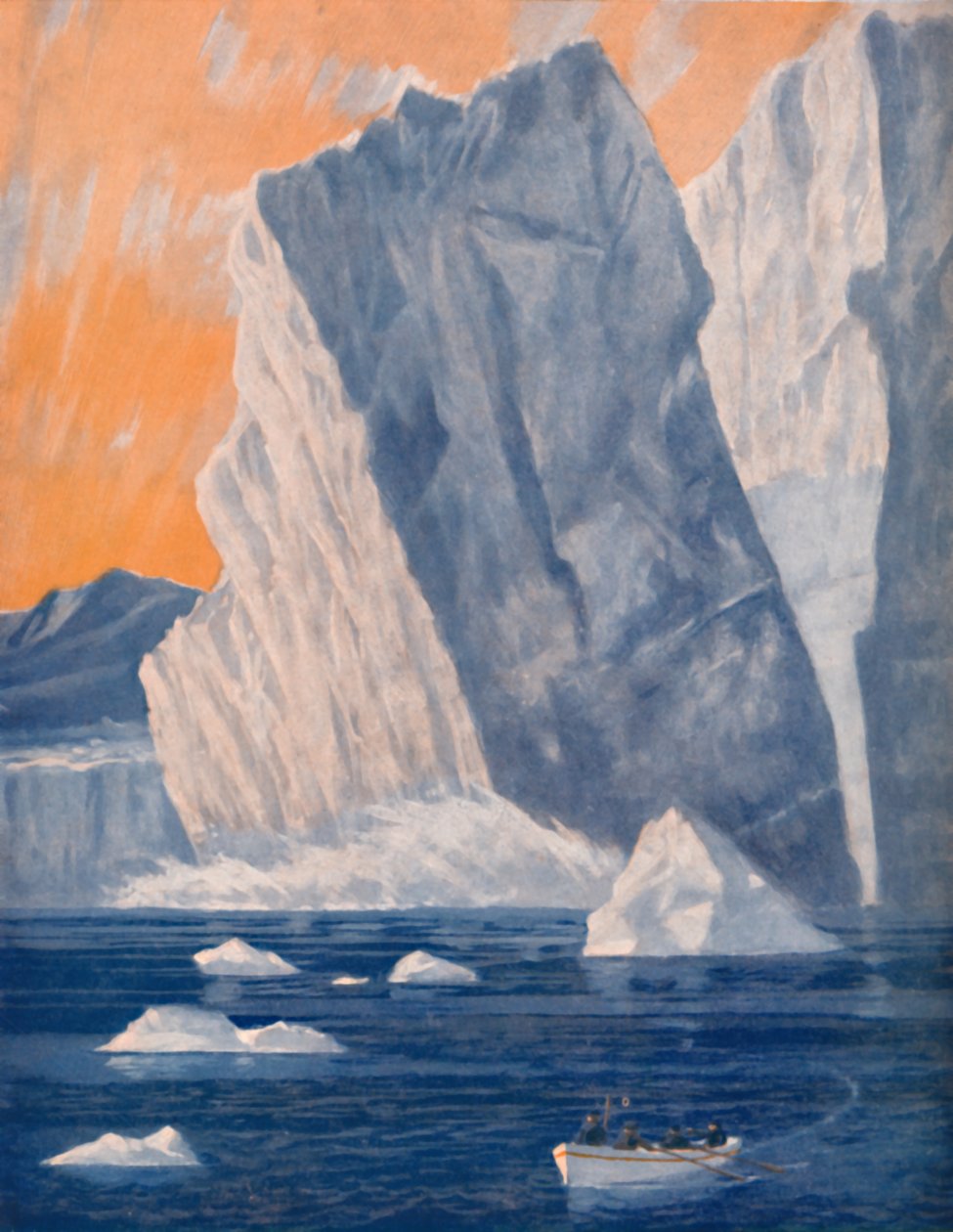 The Dramatic Birth of a Giant Iceberg, 1935 by Unbekannt