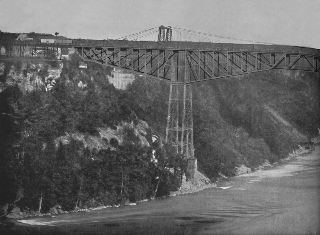 The Niagara Cantilever Bridge by Unbekannt