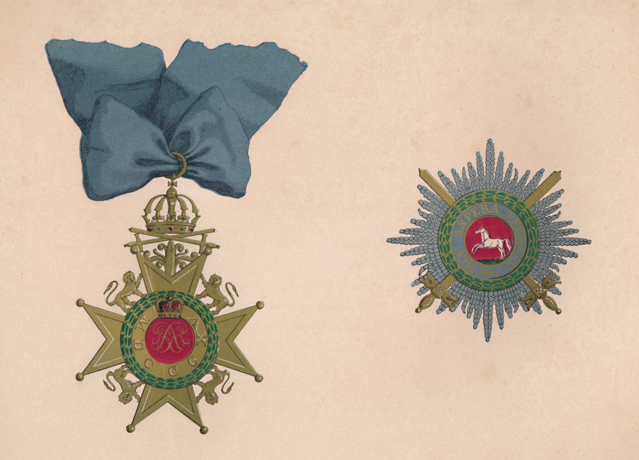 The Order of the Guelphs by Unbekannt