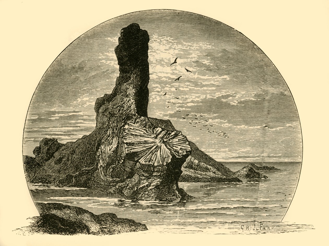 The Rock and Spindle by Unbekannt