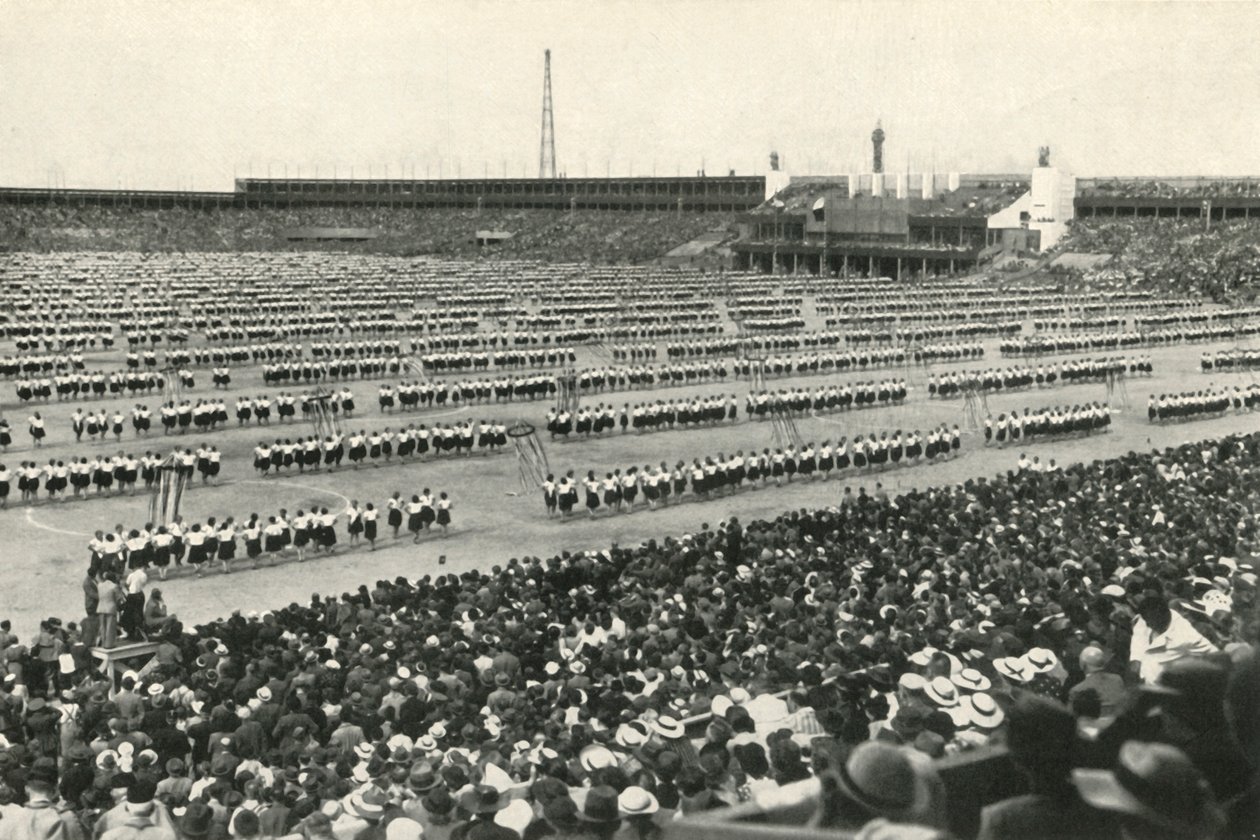 The Sokol Festival of 1938, 1947 by Unbekannt