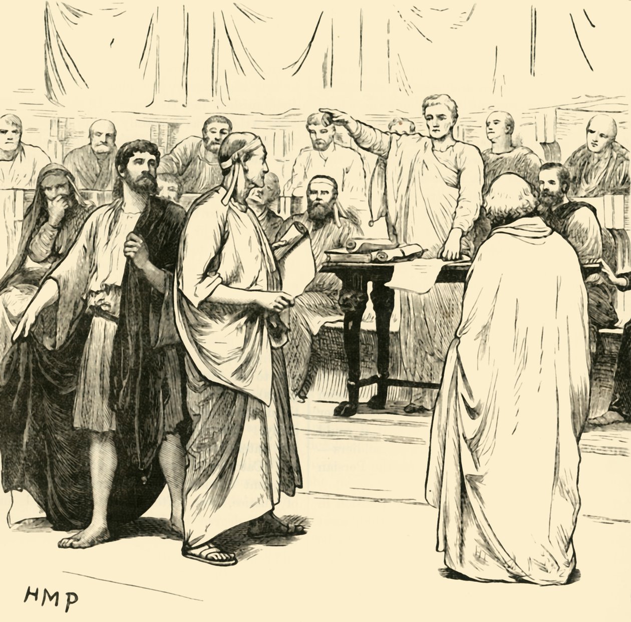 The Sophists Expelled from Rome by Unbekannt