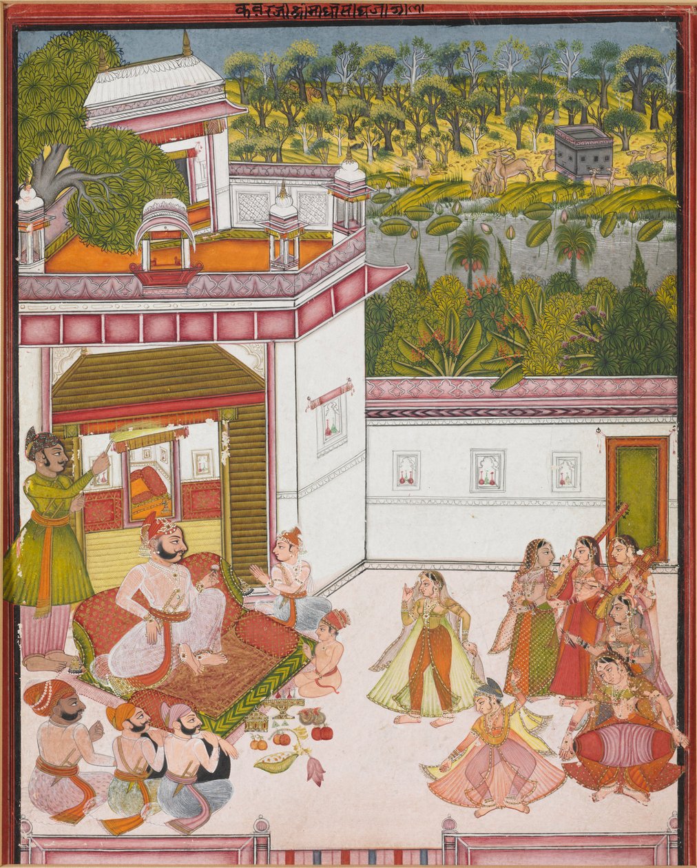 The Tirthankara Adinatha (Risabha) by Unbekannt Unbekannt