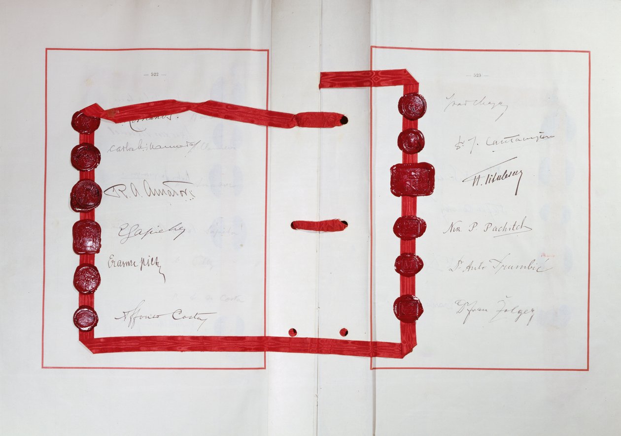 The Treaty of Trianon by Unbekannt