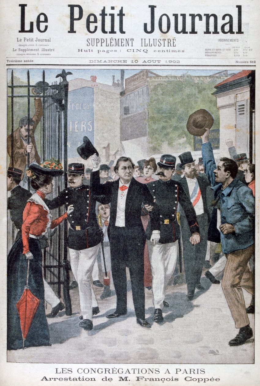 The Arrest of Francois Coppee, 1902 by Unbekannt