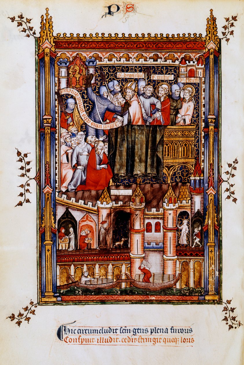 The Arrest of St Denis by Unbekannt