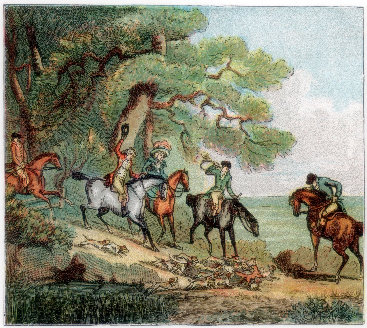 The Kill, Fox Hunting by Unbekannt