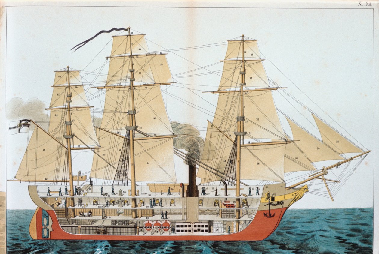 Transitional Ship by Unbekannt