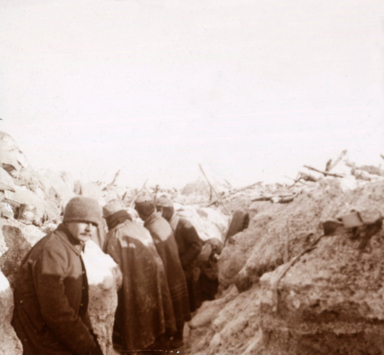 Trenches, Tahure, Northern France, c1914-c1918 by Unbekannt