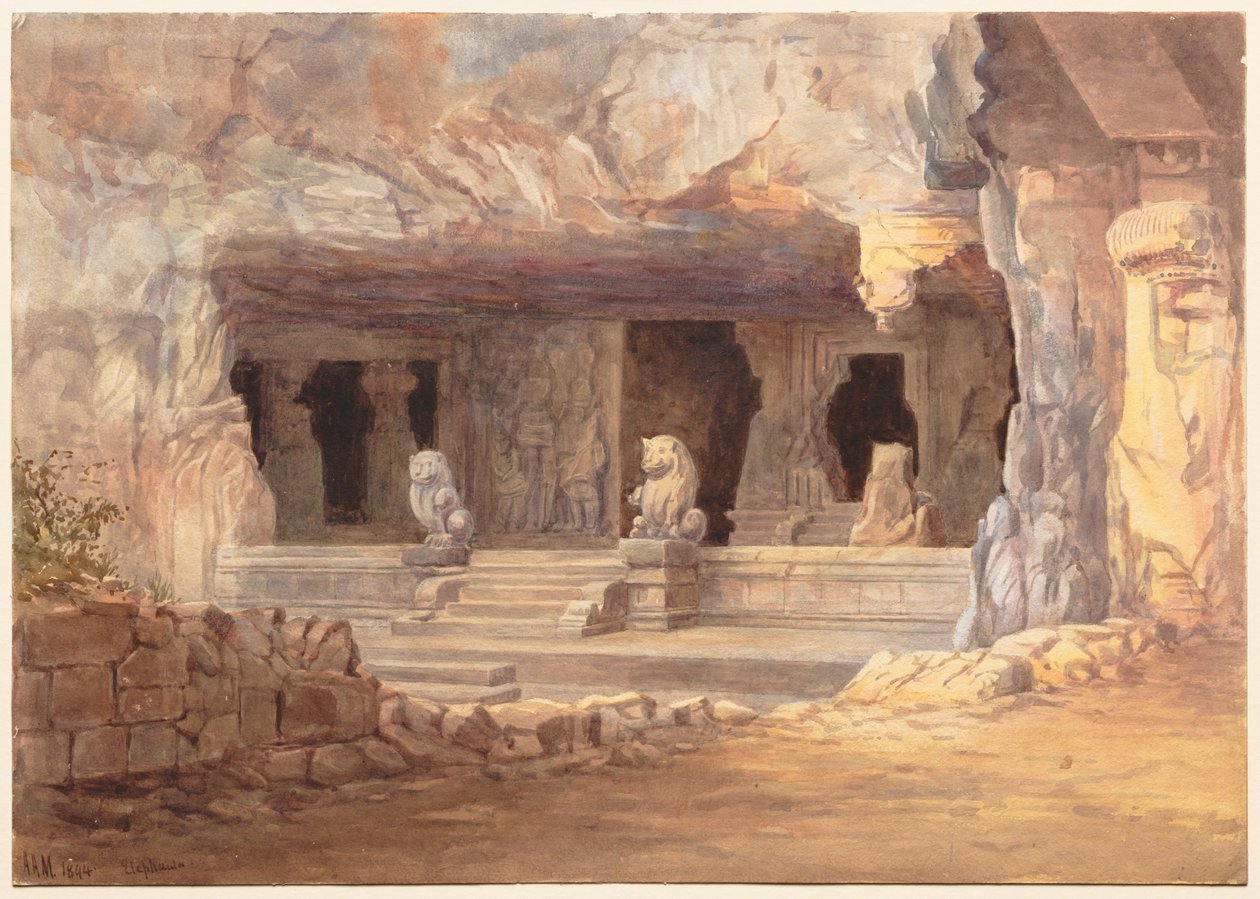 View of Elephanta by Unbekannt