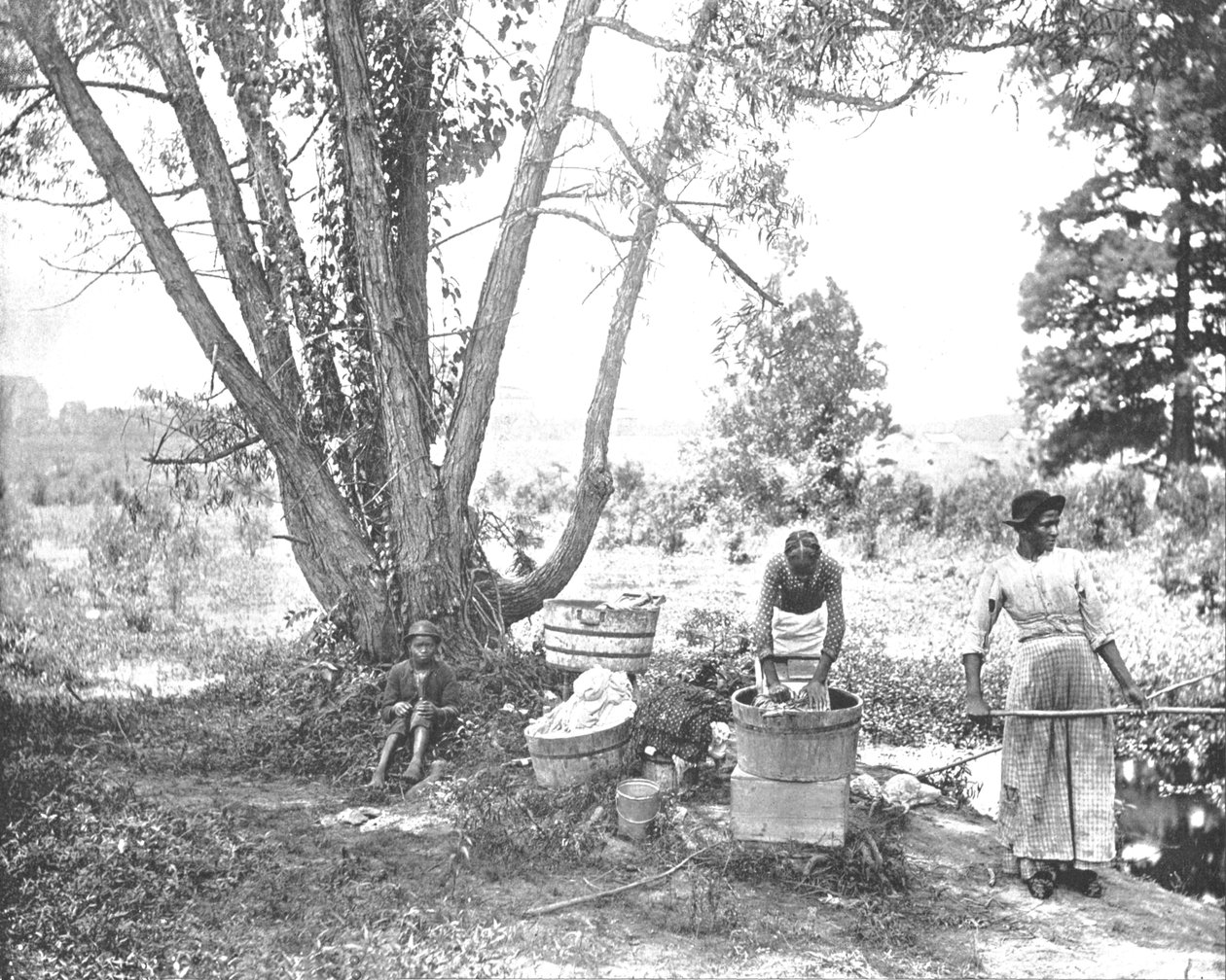 Washerwomen, El Paso, Texas, USA by Unbekannt