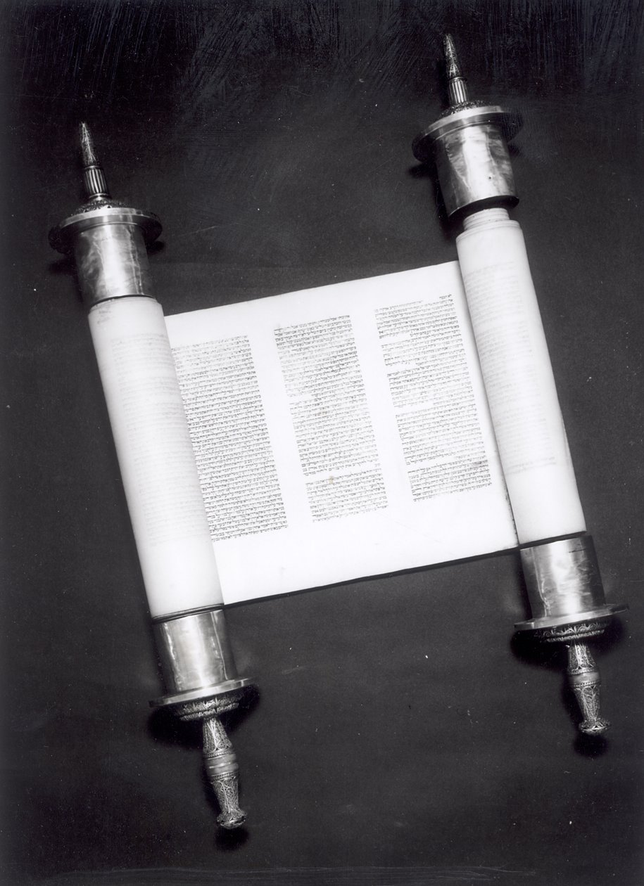 A Hebrew Scroll by Unbekannt Unbekannt