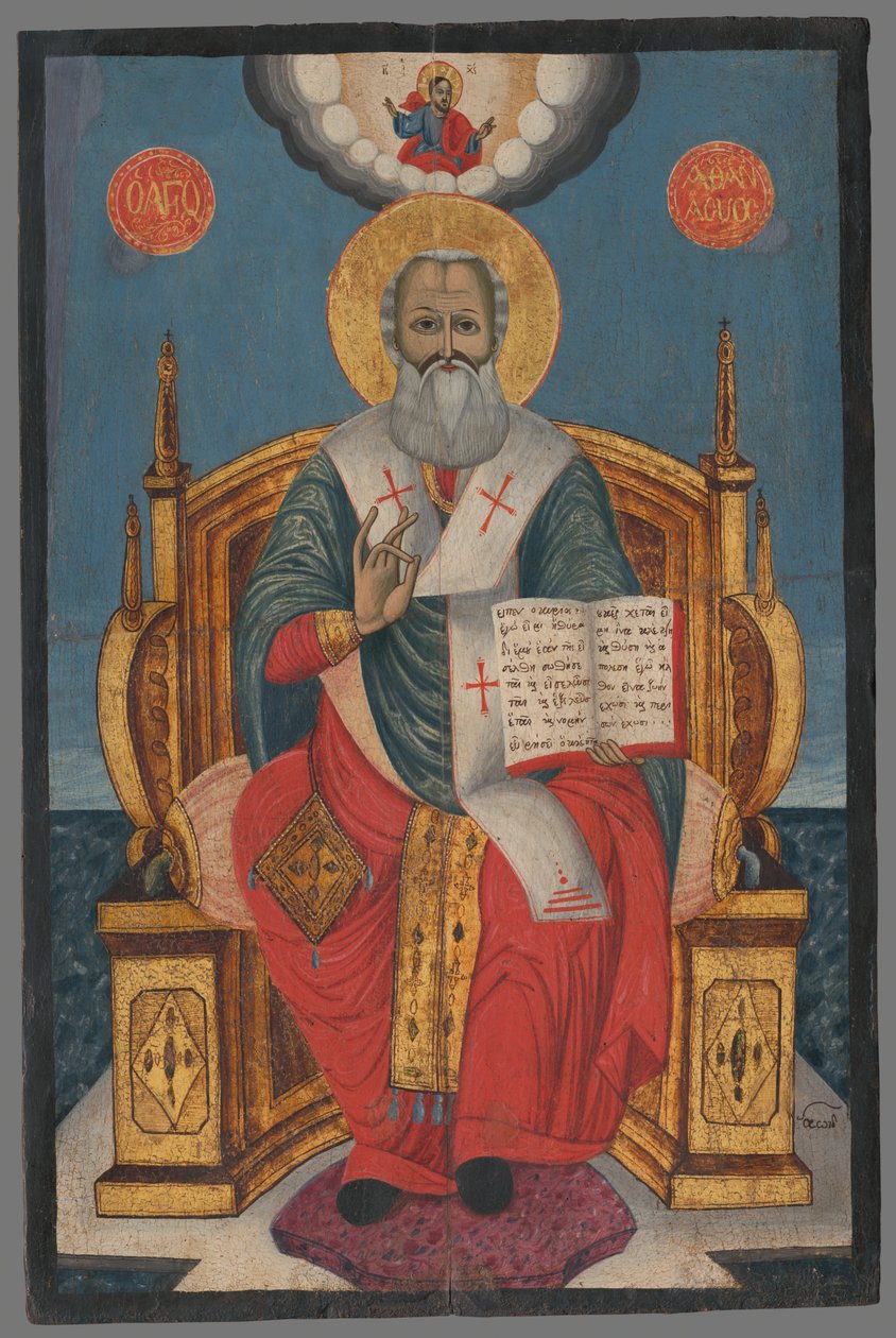 St. Athanasius by Unbekannt Unbekannt