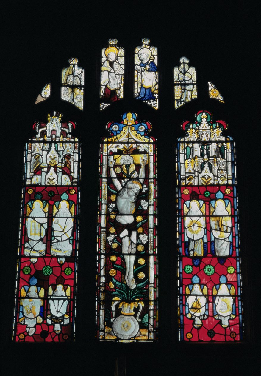 The Lily Crucifixion (whole window) by Unbekannt Unbekannt