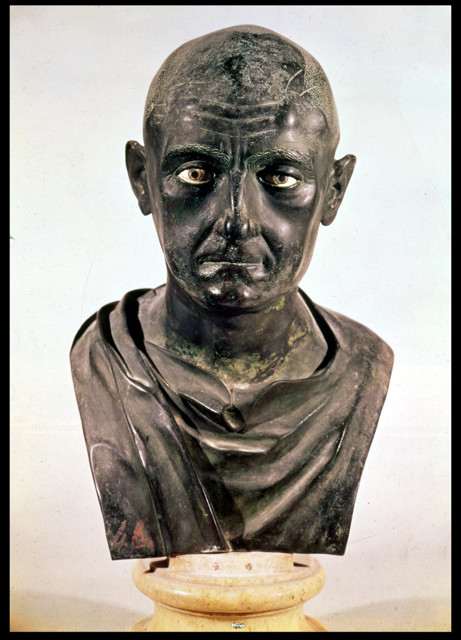Bust of the Roman general Publius Cornelius Scipio "Africanus" by Unbekannt Unbekannt