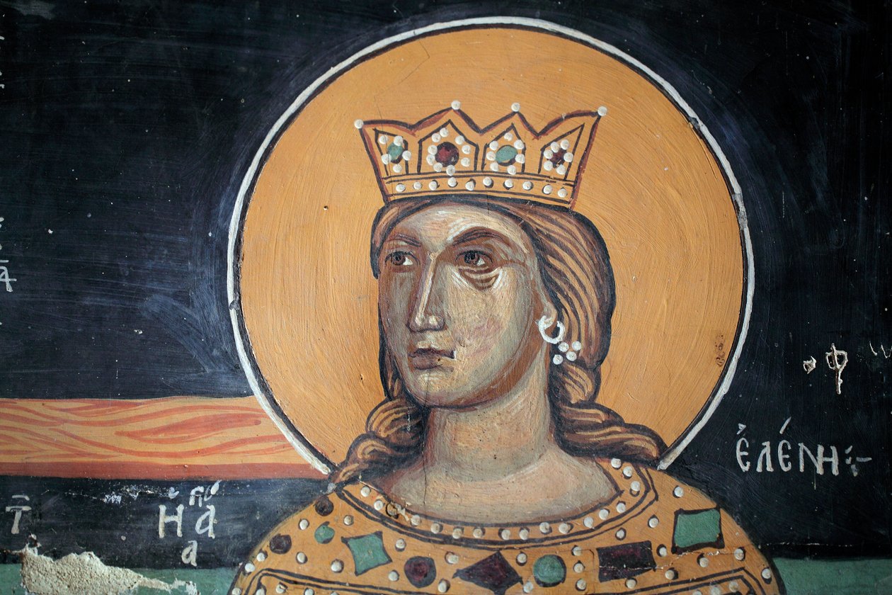 Byzantine Fresco from the 15th Century by Unbekannt Unbekannt