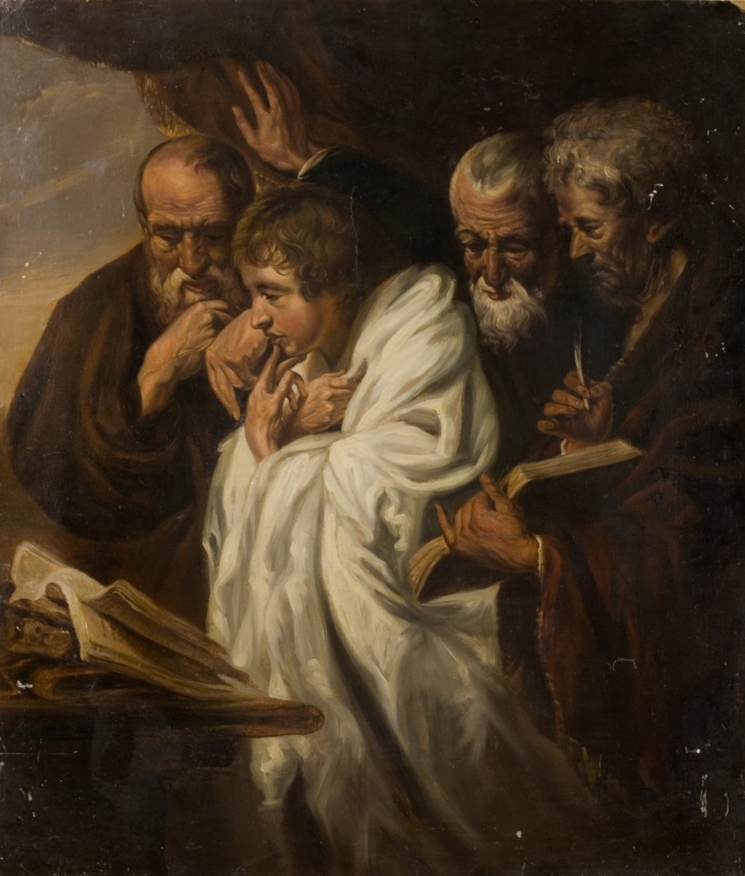 Christ in the Temple by Unbekannt Unbekannt