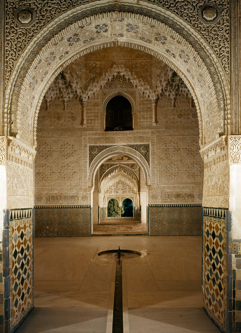 Hall of the Two Sisters, Palace of the Lions, Alhambra by Unbekannt Unbekannt