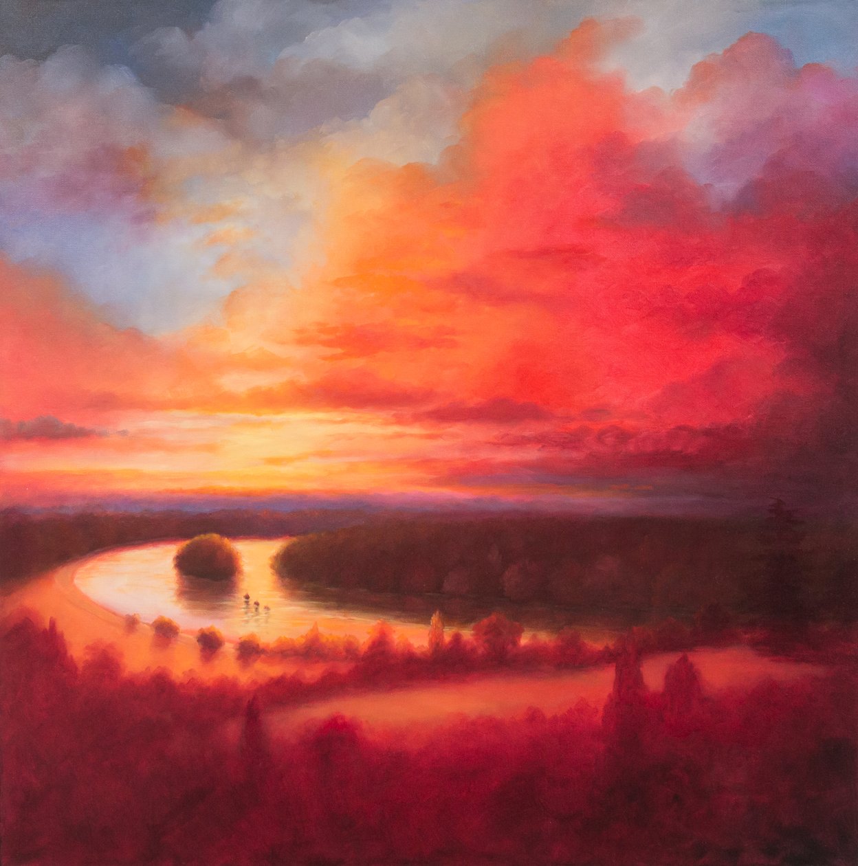 October Glow by Unbekannt Unbekannt