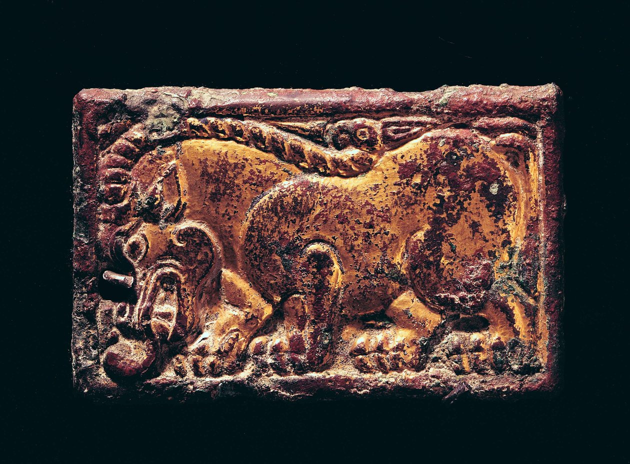 Ordos Style Plaque, 3rd-2nd Century BC by Unbekannt Unbekannt