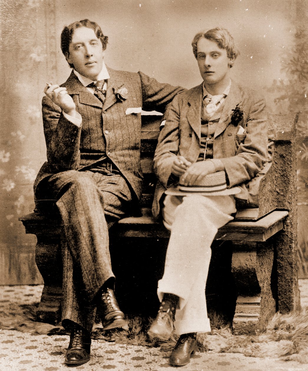 Oscar Wilde and Lord Alfred Douglas by Unbekannt Unbekannt