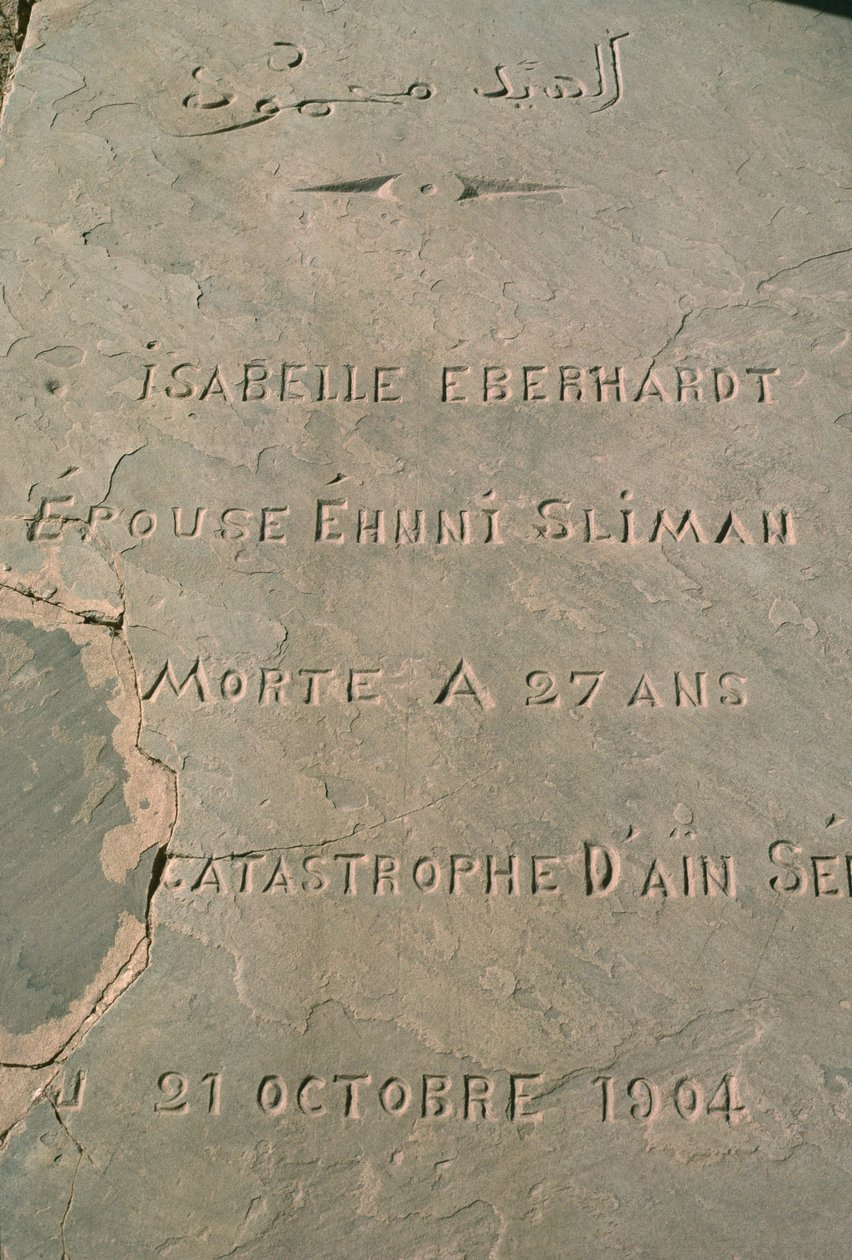 Tomb of Isabelle Eberhardt by Unbekannt Unbekannt
