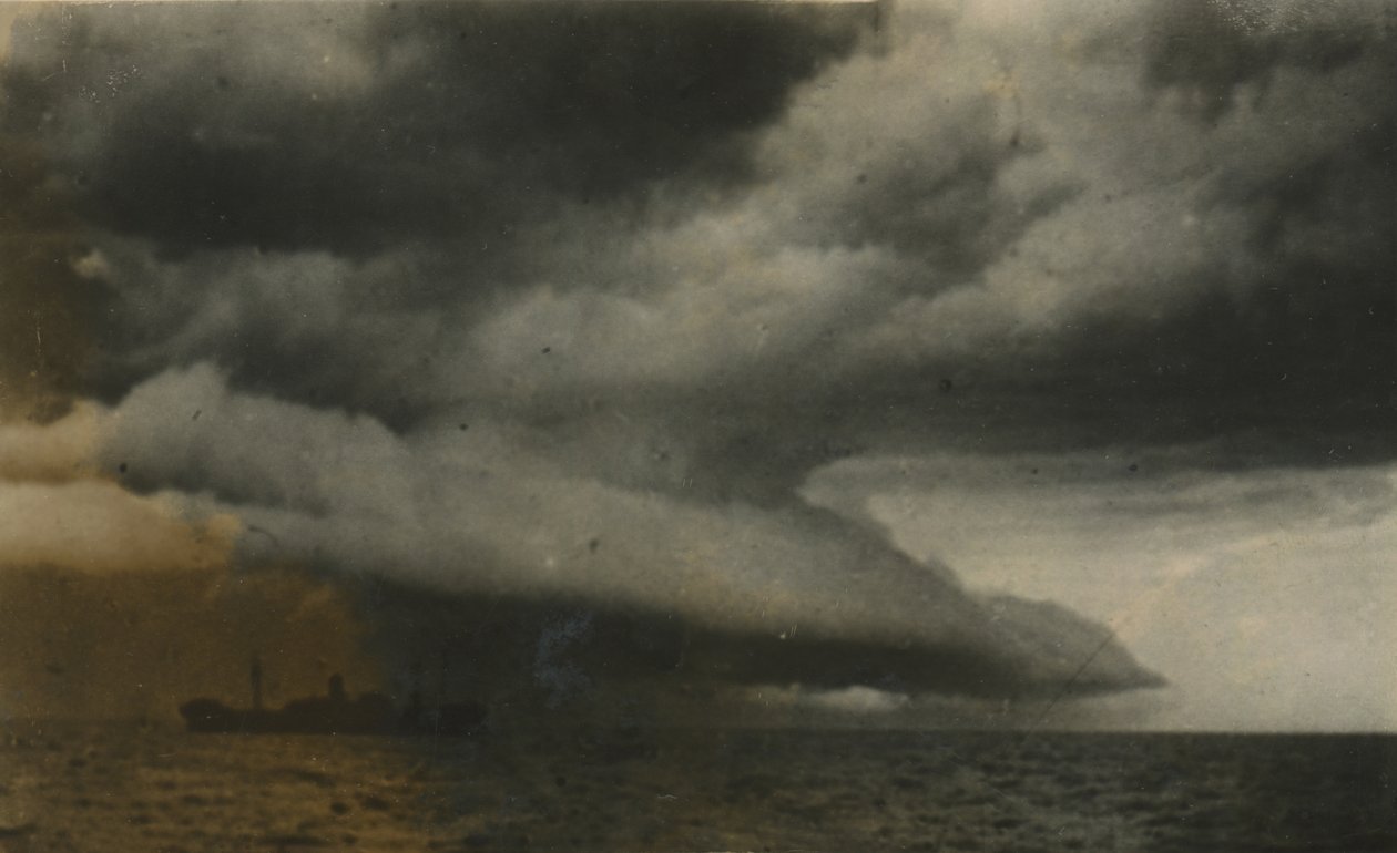 A Typhoon at Ghinewantua by Alec Hunter