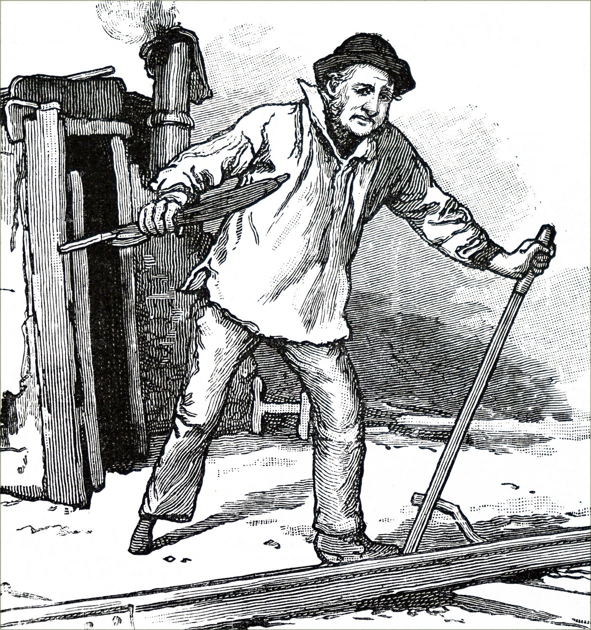 A signalman by Unbekannt
