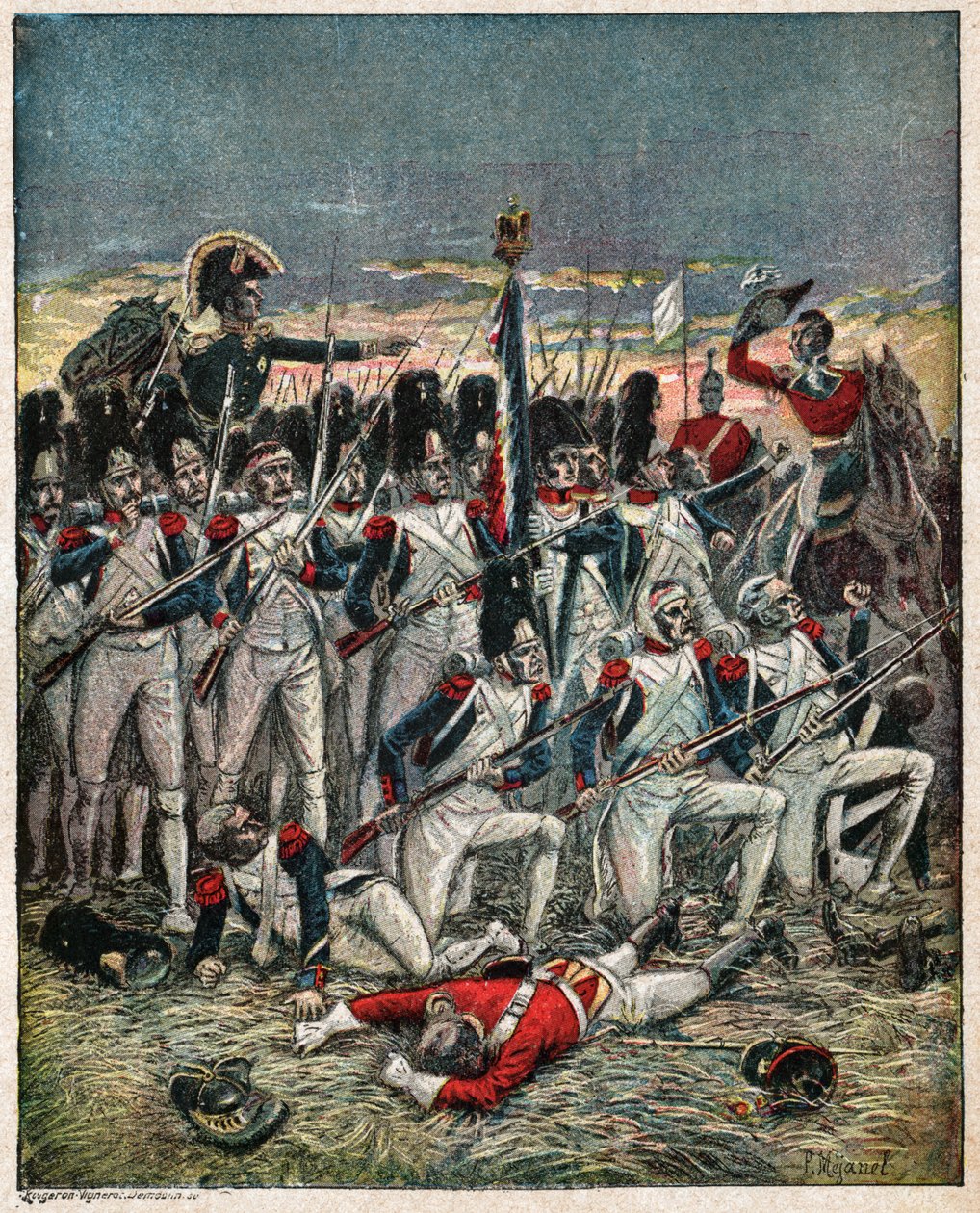Battle of Waterloo by Nicolas Liez