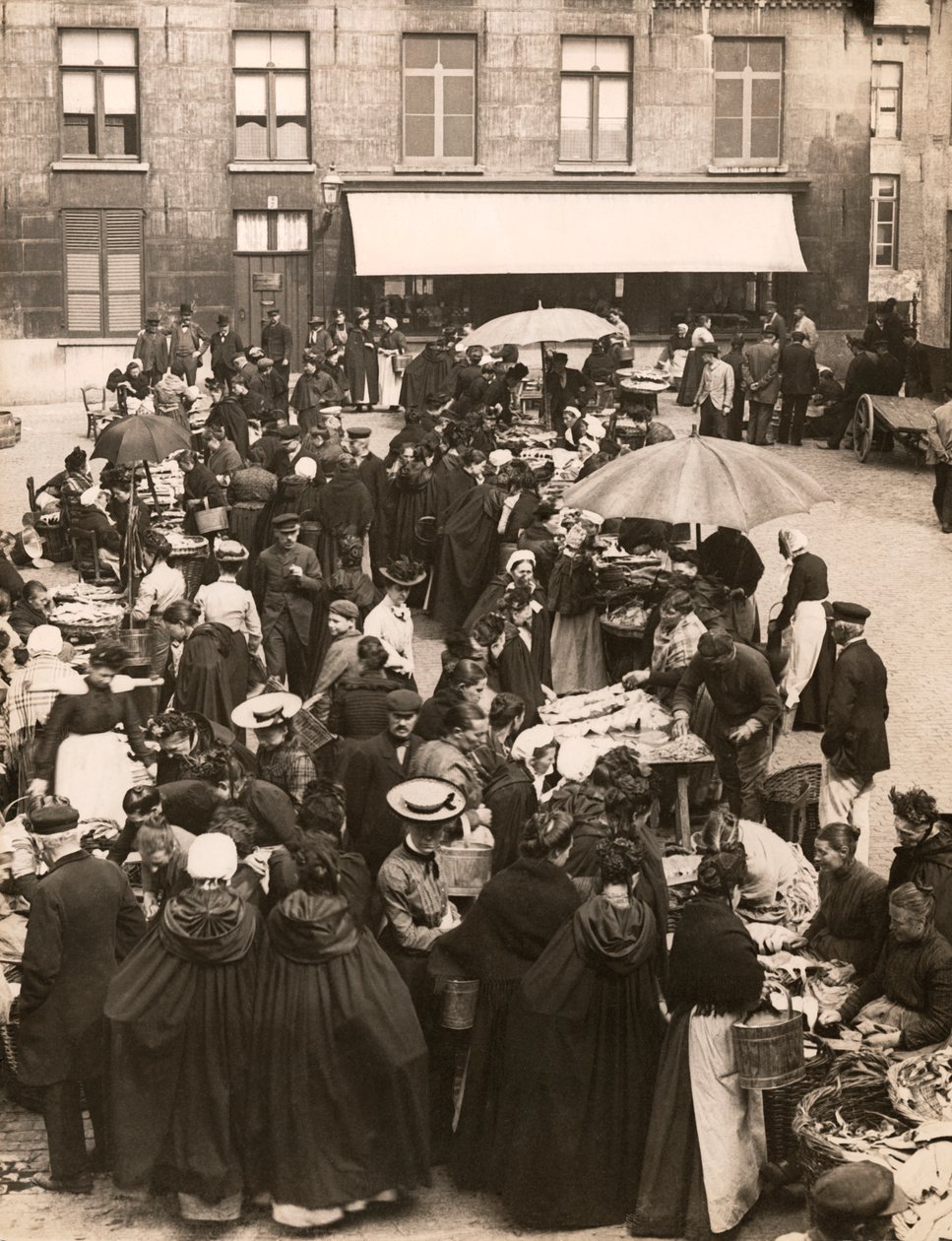 Belgian Fish Market by Unbekannt