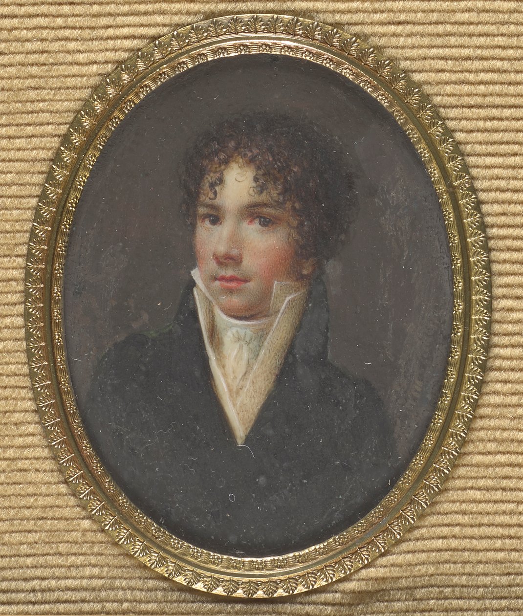 Youth with Curls on Forehead by Unbekannter Künstler