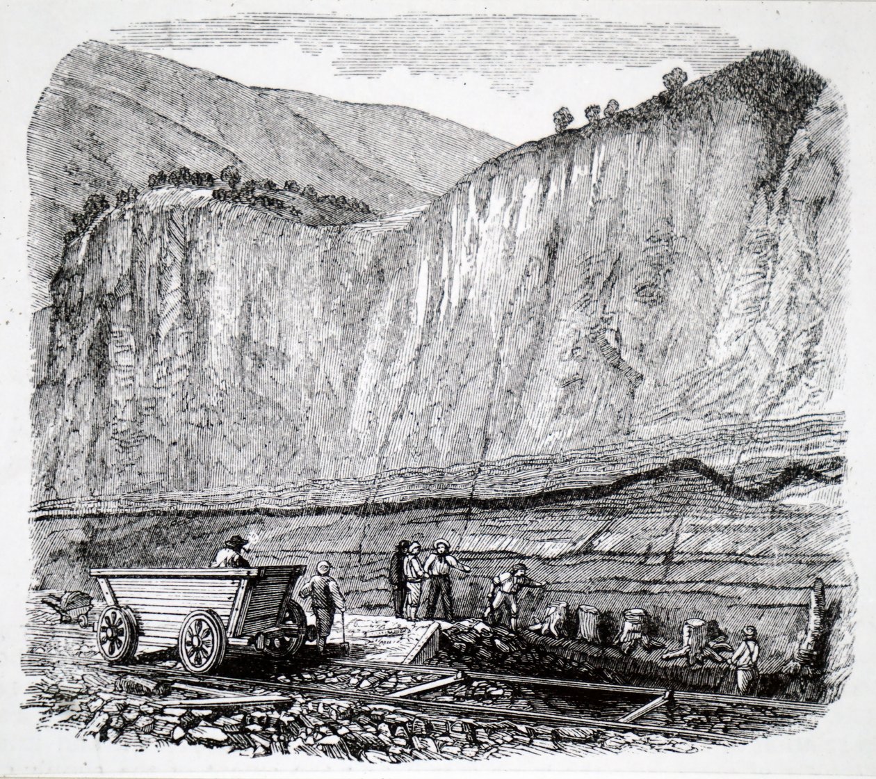 Navvies Working on the Liverpool-Manchester Railway by Unbekannt