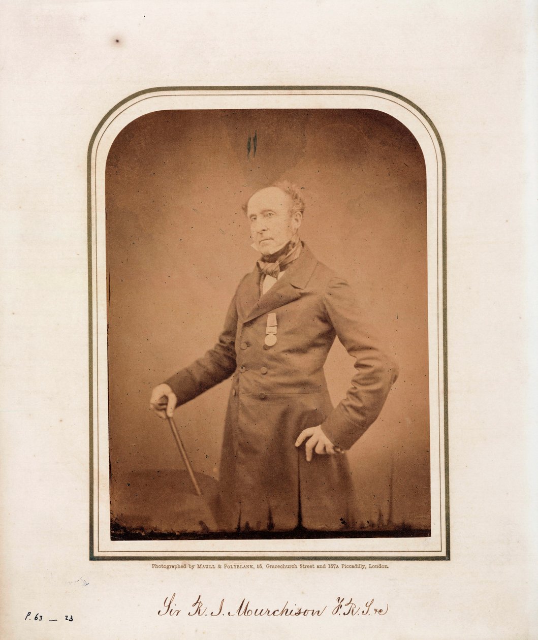 Sir Roderick Impey Murchison, Scottish geologist by Unbekannt