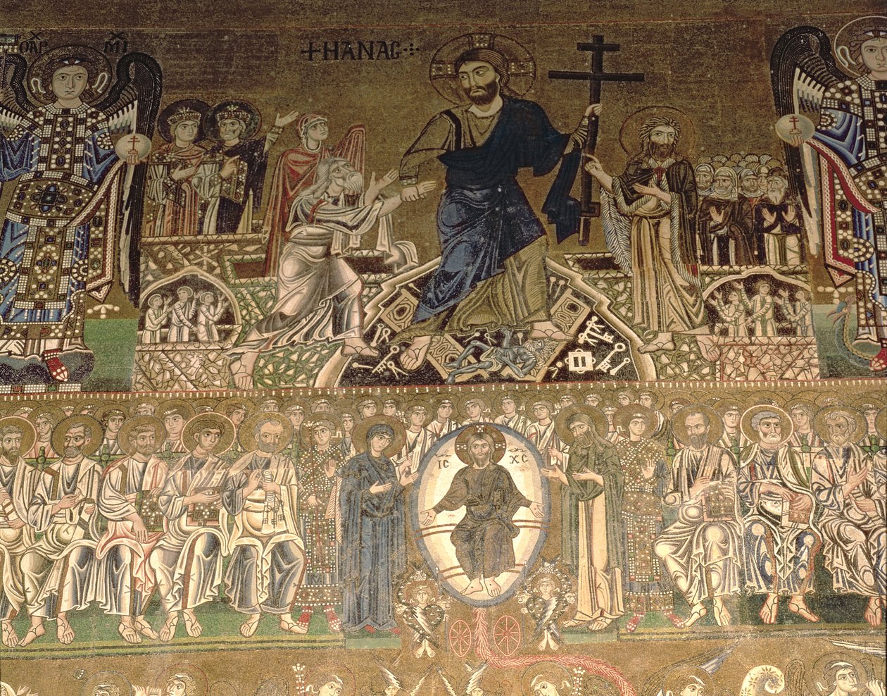 The Last Judgement (detail of Christ Judging) by Benjamin Baud