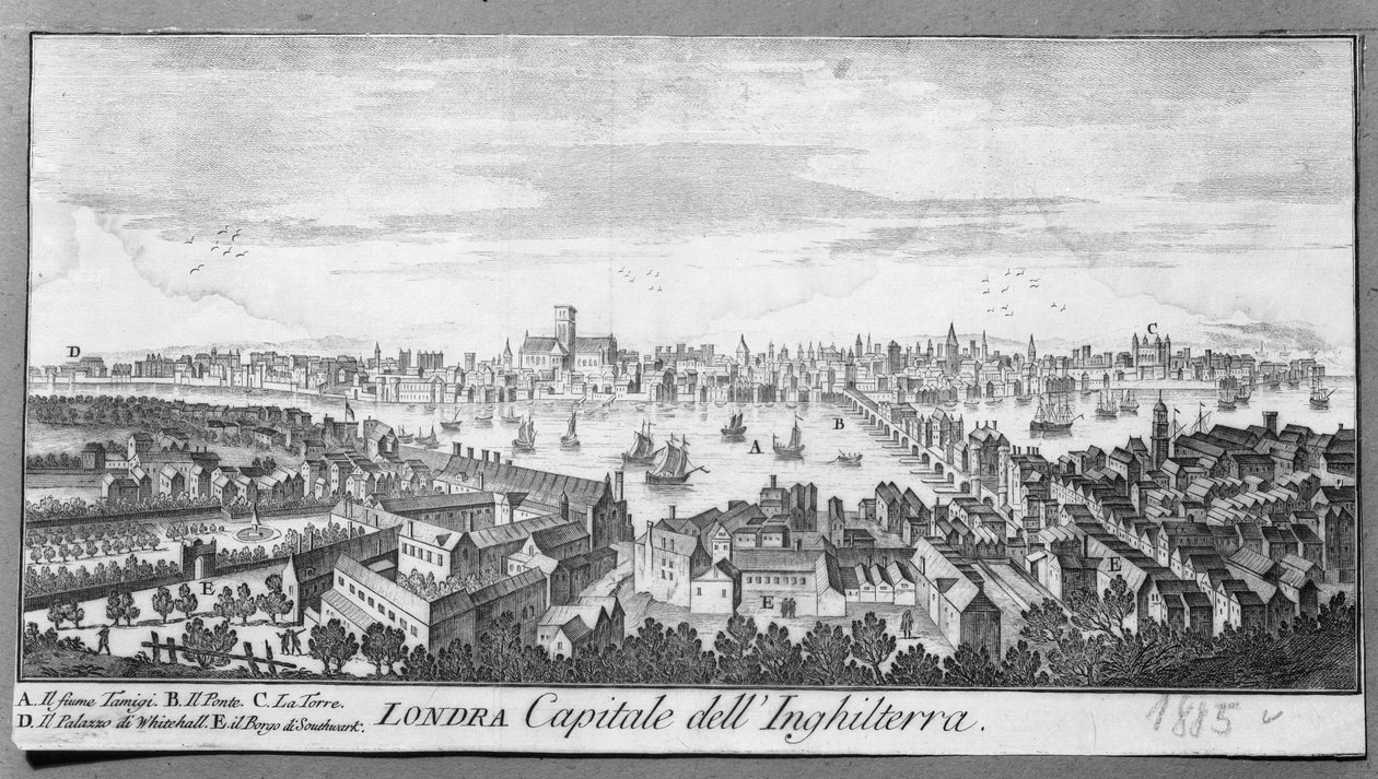 View of London by Unbekannt